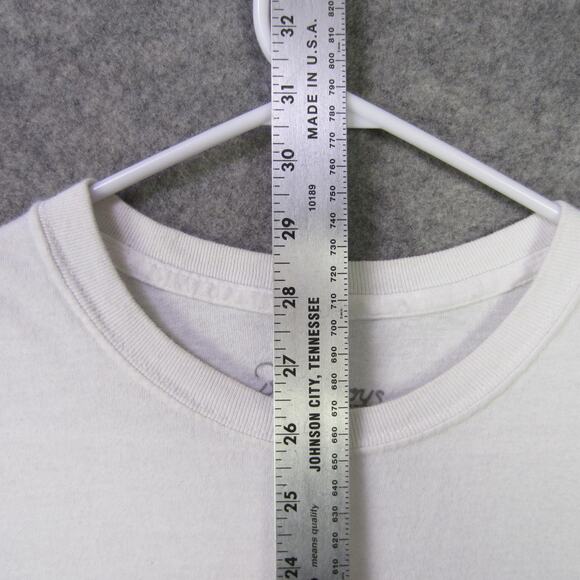 The Beach Boys Shirt Mens XL White 1983 Tour Graphic Band Rock Tee Concert Surf - Picture 4 of 9